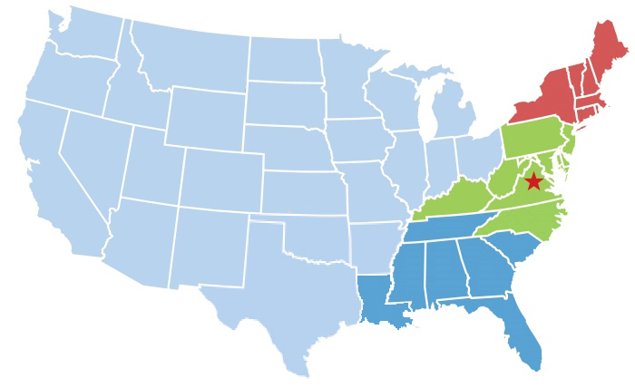 Pascal Territory Map