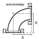 CF Elbow 90 Degree Radius